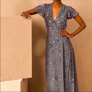 BHLDN Plymouth beaded dress  - worn once